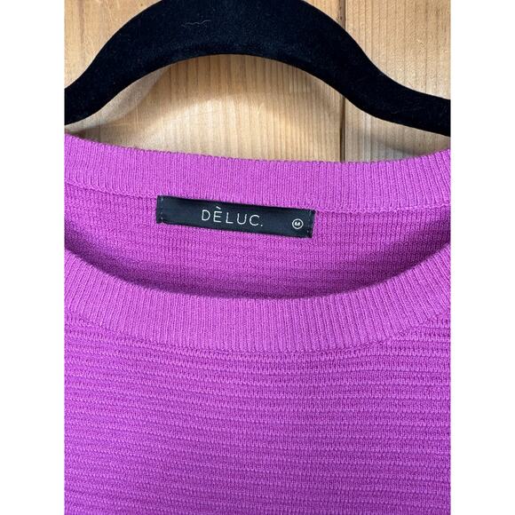 Deluc Women’s Sweater – Purple, Size M - Picture 3 of 4